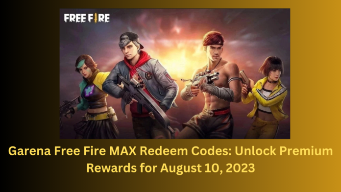 Garena Free Fire MAX Redeem Codes Today