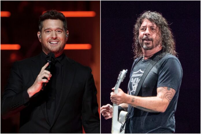 Foo Fighters Surprise Fans with Michael Bublé Onstage
